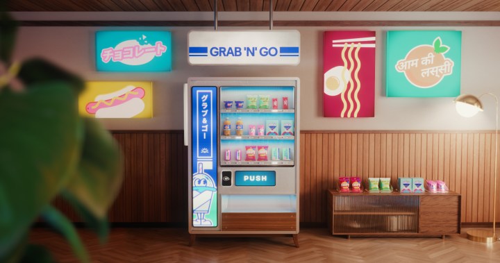 Maquina de golosinas