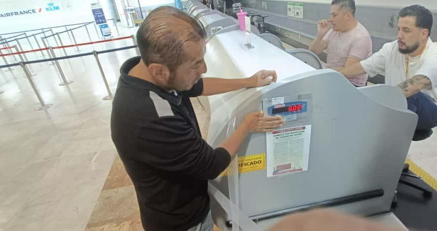 Mostrador aeropuerto