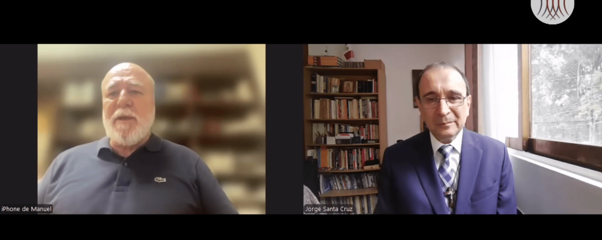 Manuel Jesús Clouthier Carrillo y Jorge Santa Cruz