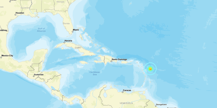 Sismo en el Caribe