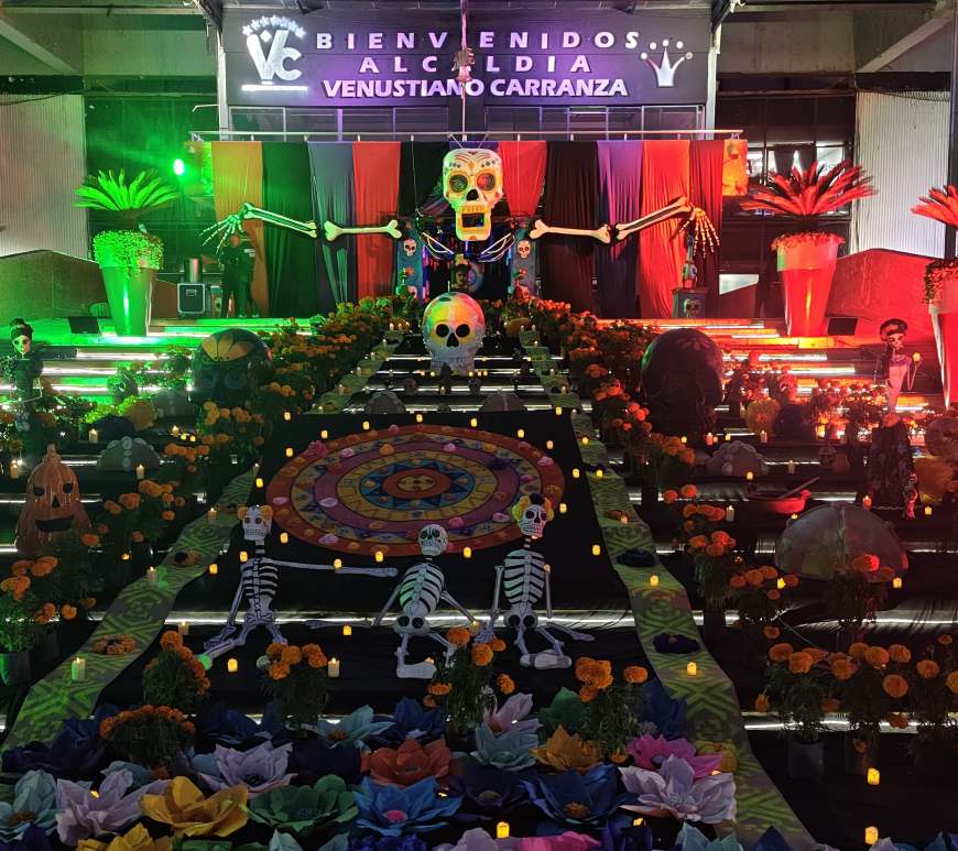 Ofrenda de Día de Muertos