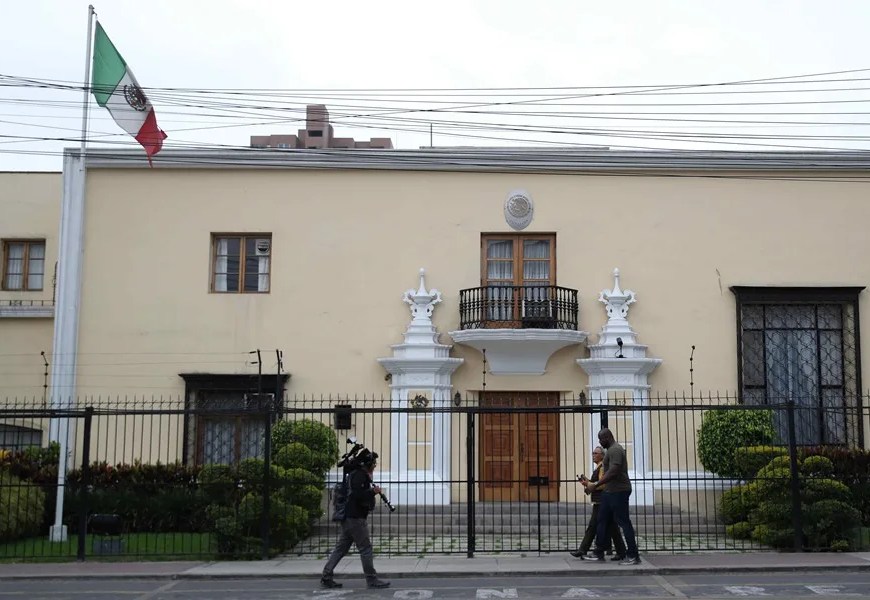 Embajada de México en Lima (Perú) | EFE/ Paolo Aguilar