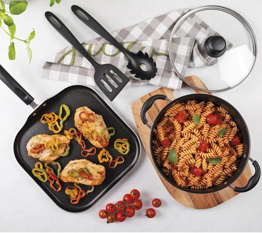 Alimentos en vajilla