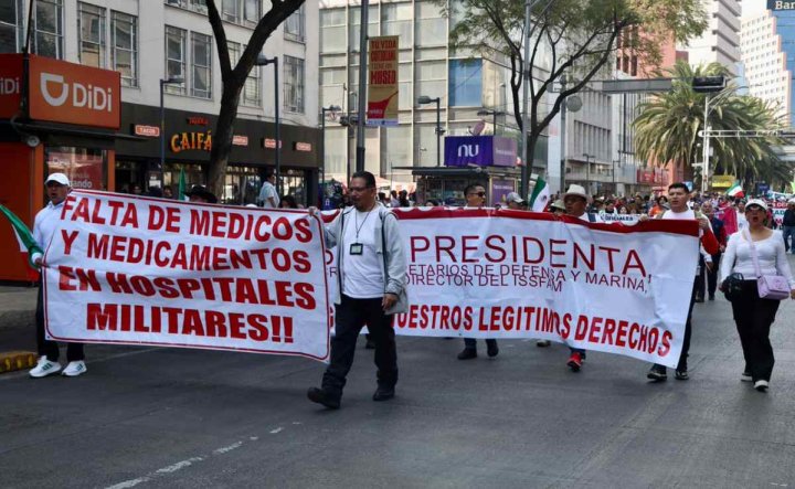 Marcha de exmilitares