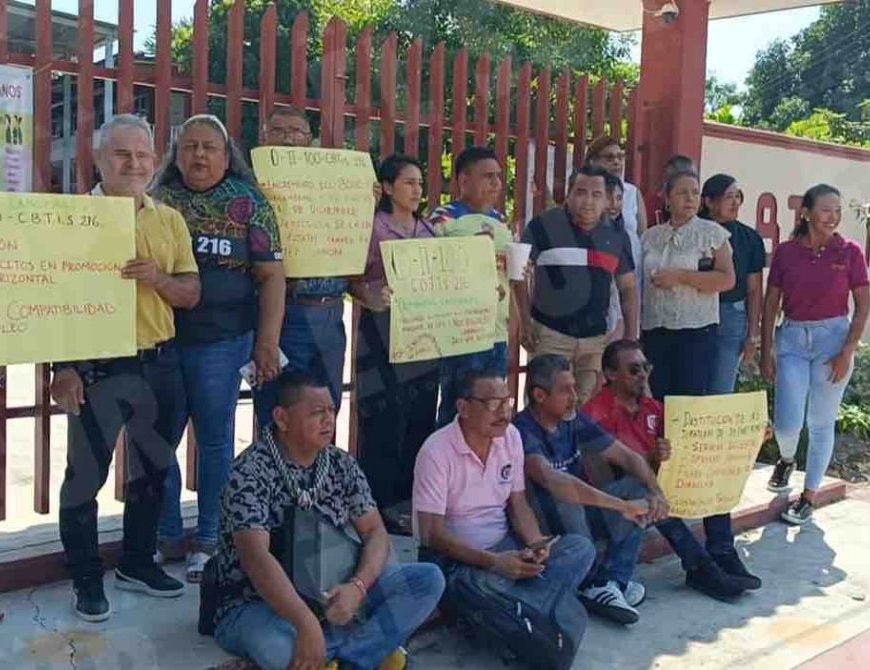 Protesta de profesores