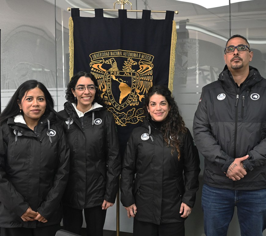 Universitarios en la Antartida