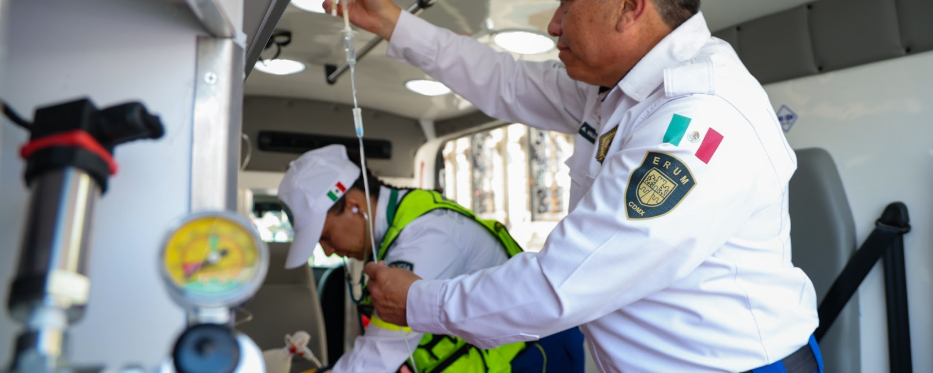 Socorristas del ERUM