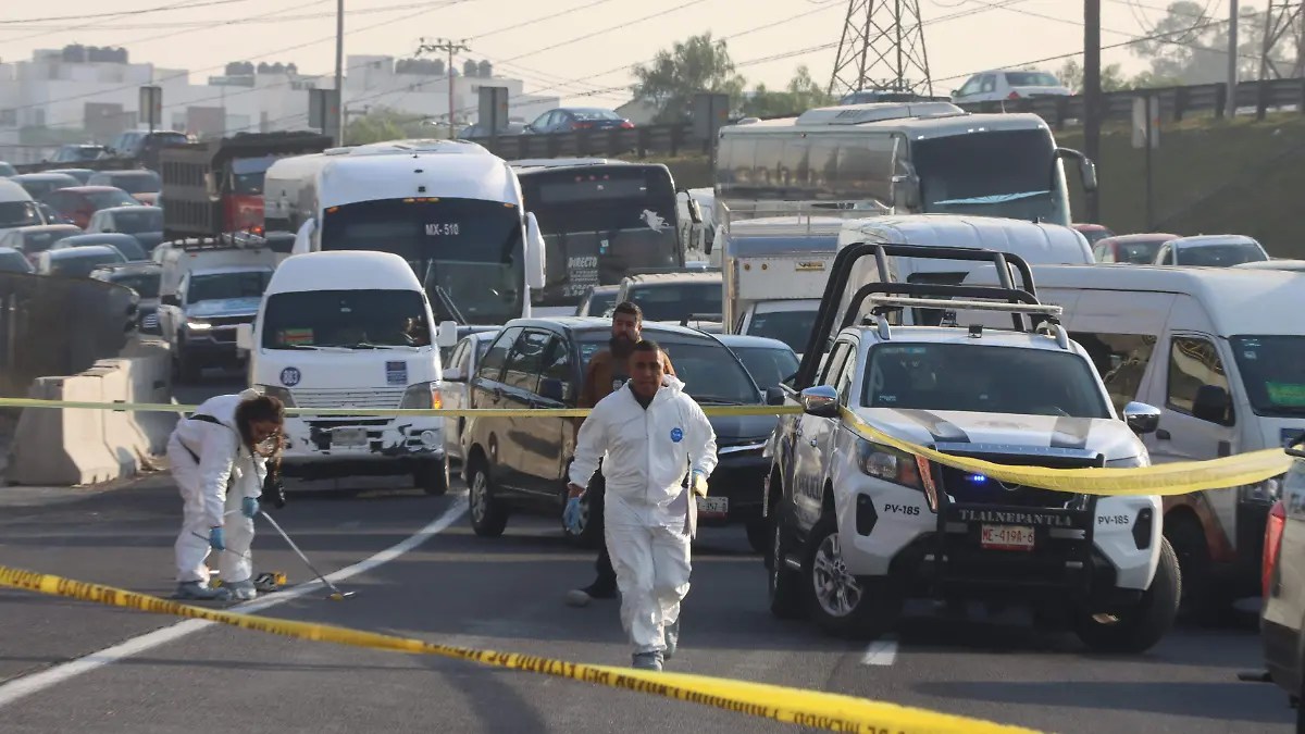 Accidente en autopista