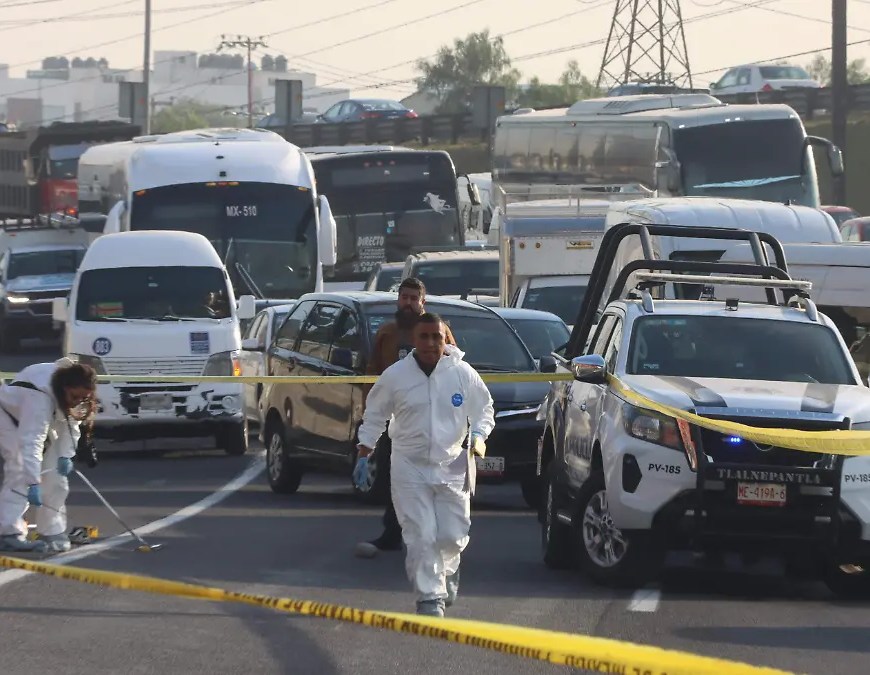 Accidente en autopista