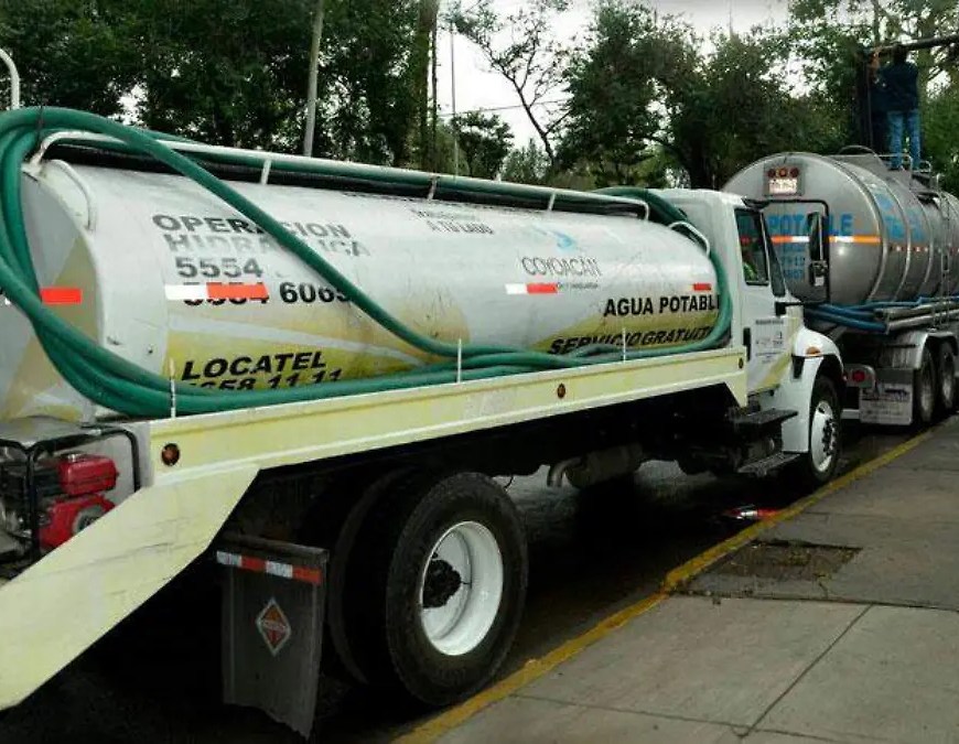 Pipas de transpoorte de agua