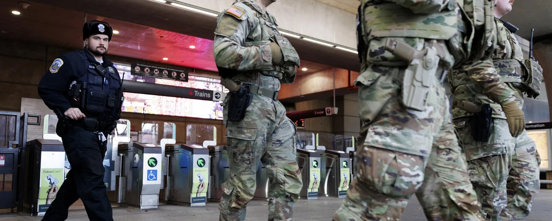 Miembros de la Guardia Nacional en Washington | EFE/EPA/WILL OLIVER