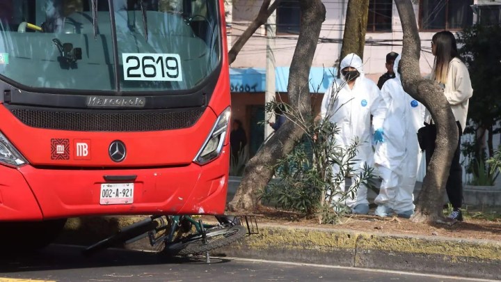 Accidente de metrobus