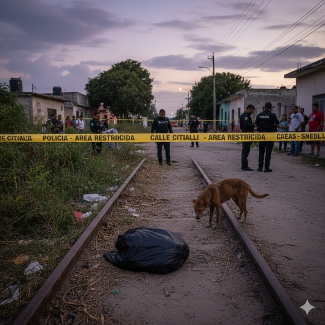 Policias limitan escena del crimen