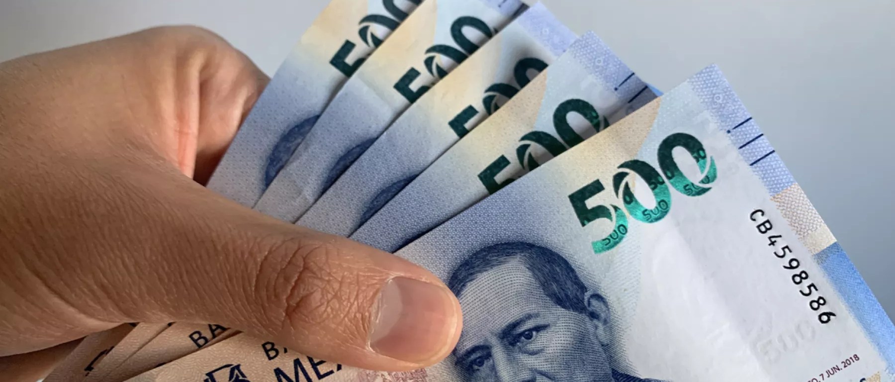Billetes de 500 pesos