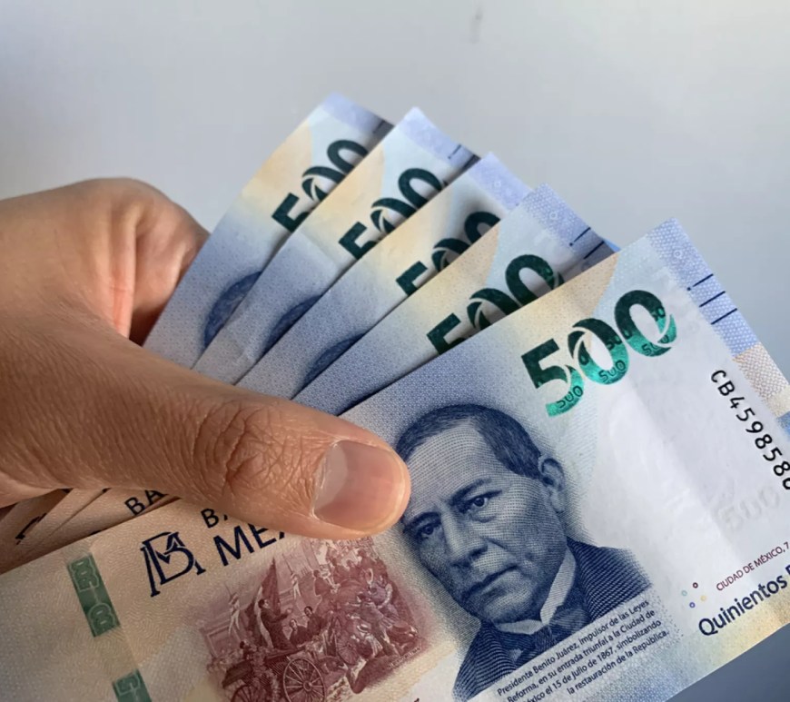 Billetes de 500 pesos