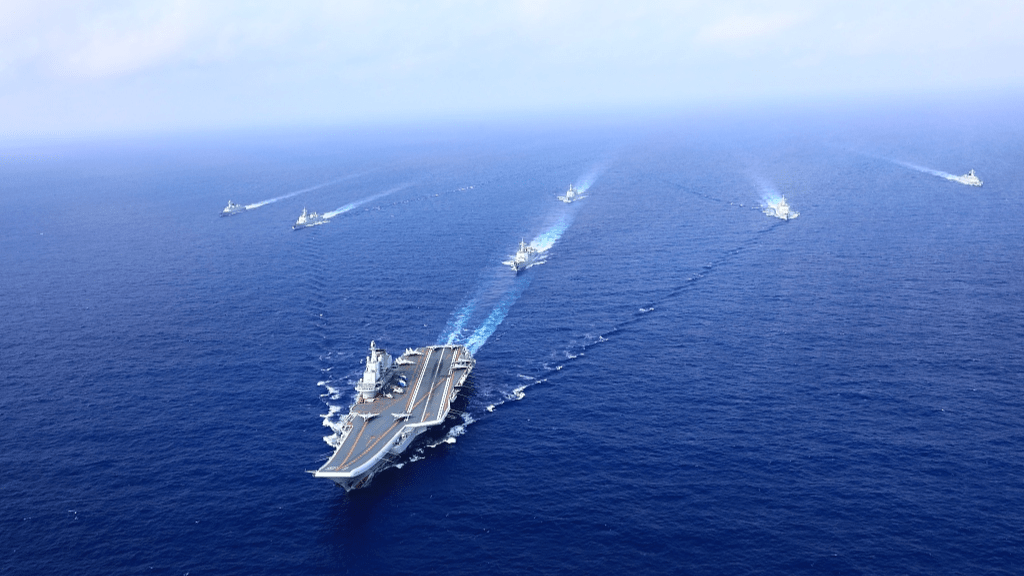 BArcos militares en el mar | Foto: VCG