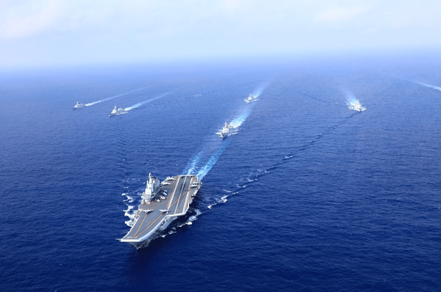 BArcos militares en el mar | Foto: VCG