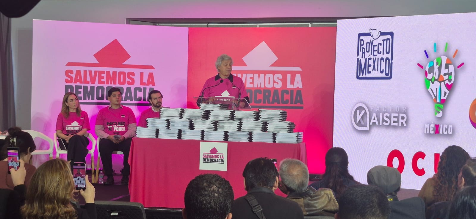 Claudio X González, Salvemos la democracia