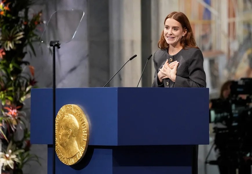 María Corina Machado | EFE/EPA/Ole Berg-Rusten