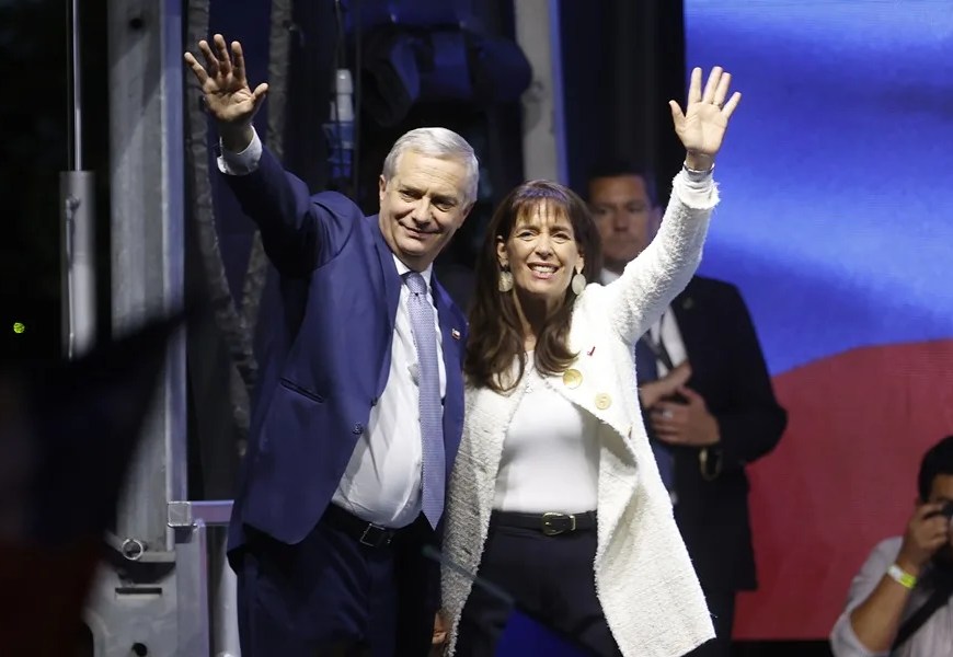 José Antonio Kast y Pía Adriasola| EFE/ Elvis González