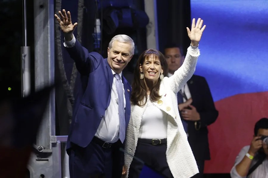 José Antonio Kast y Pía Adriasola| EFE/ Elvis González