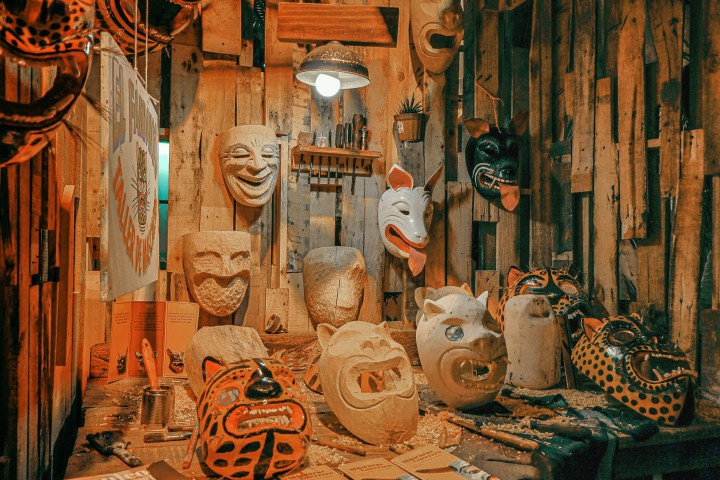 Mascaras prehispanicas