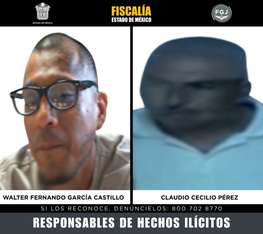 Walter Fernando García Castillo y Claudio Cecilio Pérez