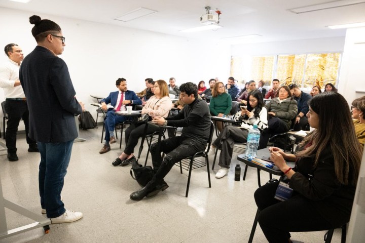 Salon de clase universitaria