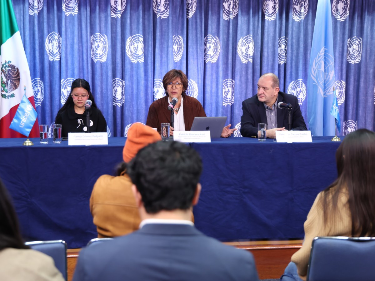 UNICEF y gobierno capitalino lanzan Consulta a Juventudes