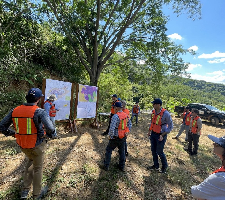 Trabajadores mineros