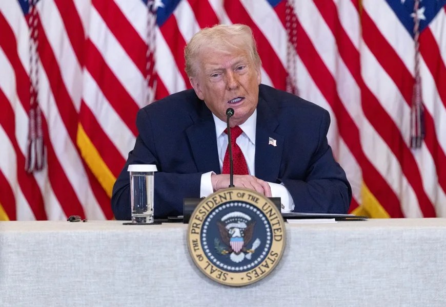 El presidente de Estados Unidos, Donald Trump. EFE/EPA/Shawn Thew