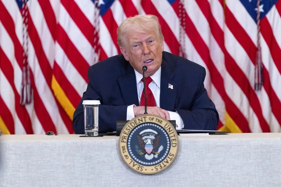 El presidente de Estados Unidos, Donald Trump. EFE/EPA/Shawn Thew