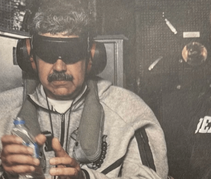 Nicolás Maduro detenido 
