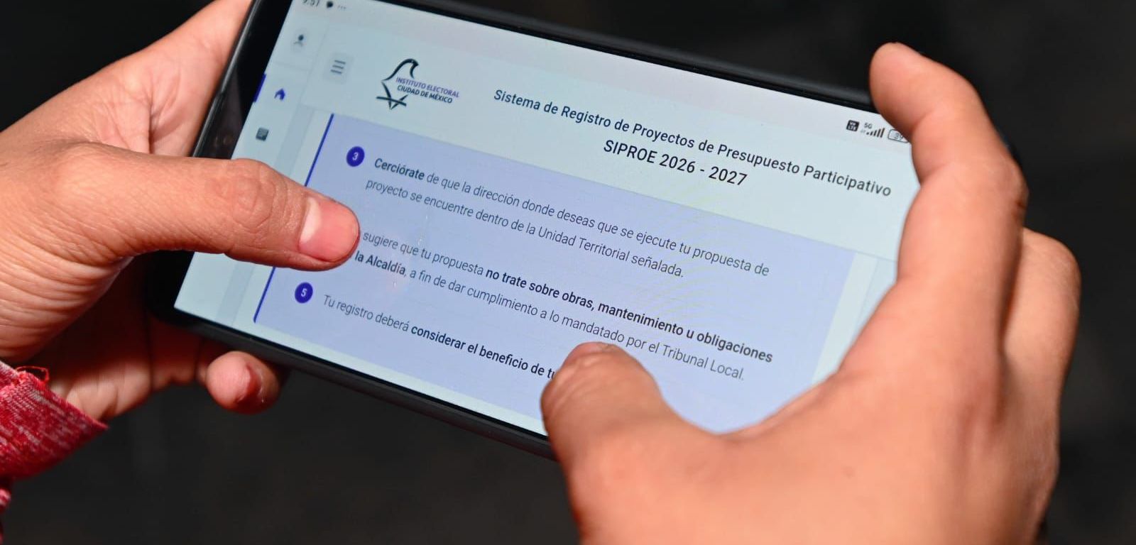 IECM aplicacion celular