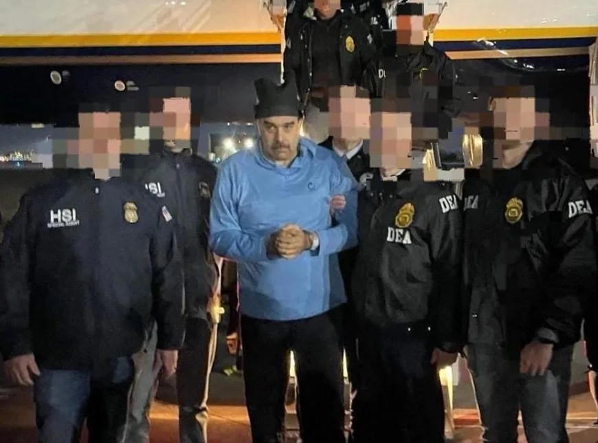 Nicolas Maduro detenido en Nueva York
