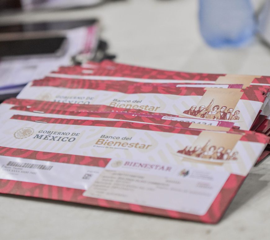 Tarjetas del bienestar