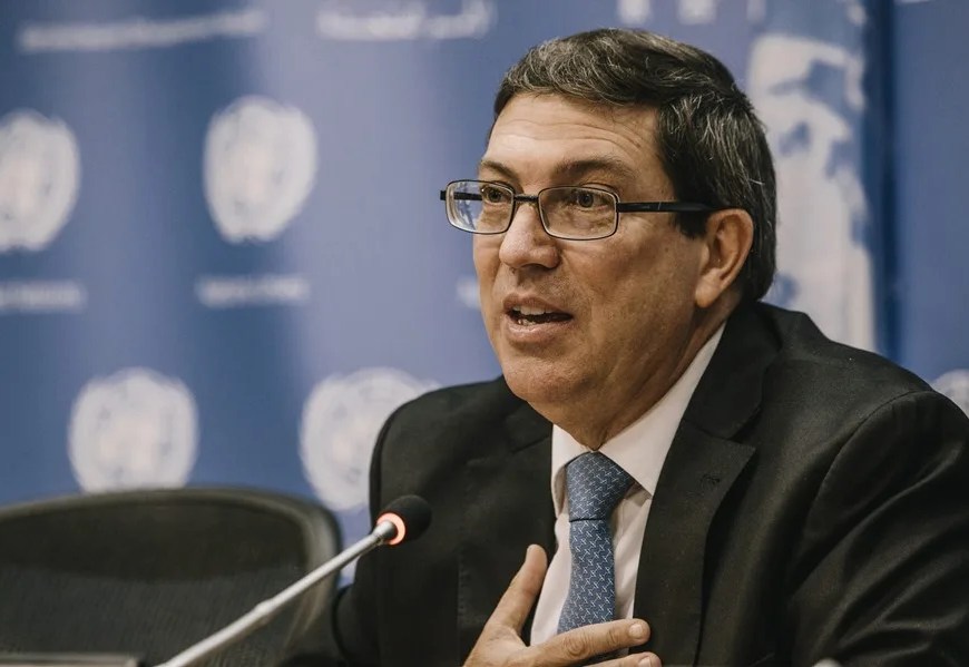 Fotografía de archivo de Bruno Eduardo Rodríguez Parrilla, Ministro de Relaciones Exteriores de Cuba. EFE/CHRISTOPHER GREGORY