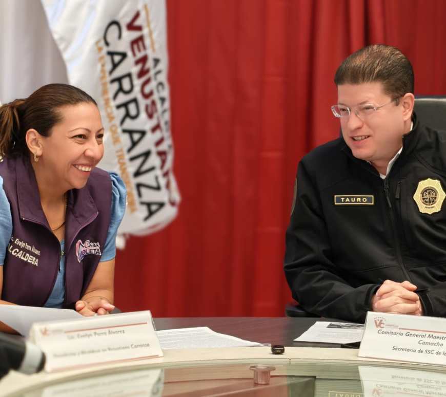 Evelyn Parra y Pablo Vázquez