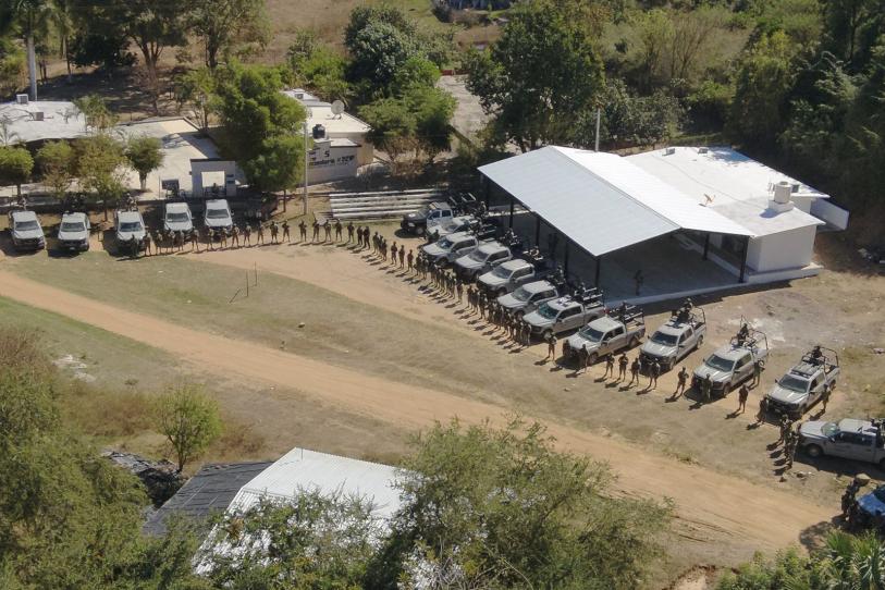 Camapamento policial