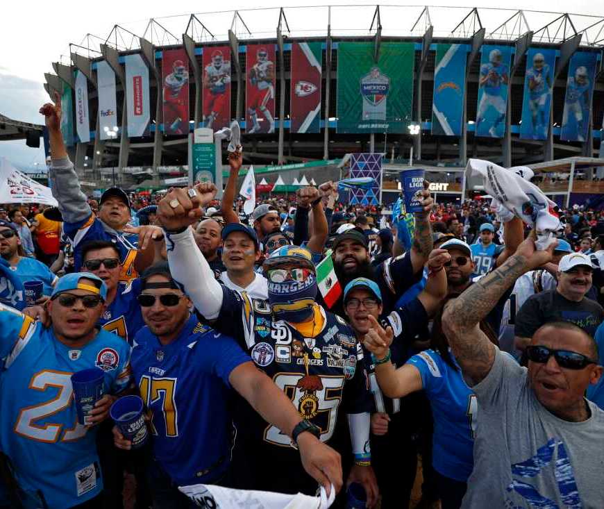 Aficionados en el futbol