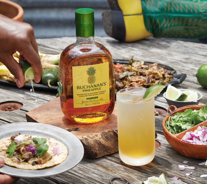 Whisky Buchanan's Pineapple | Bebida alcoholica