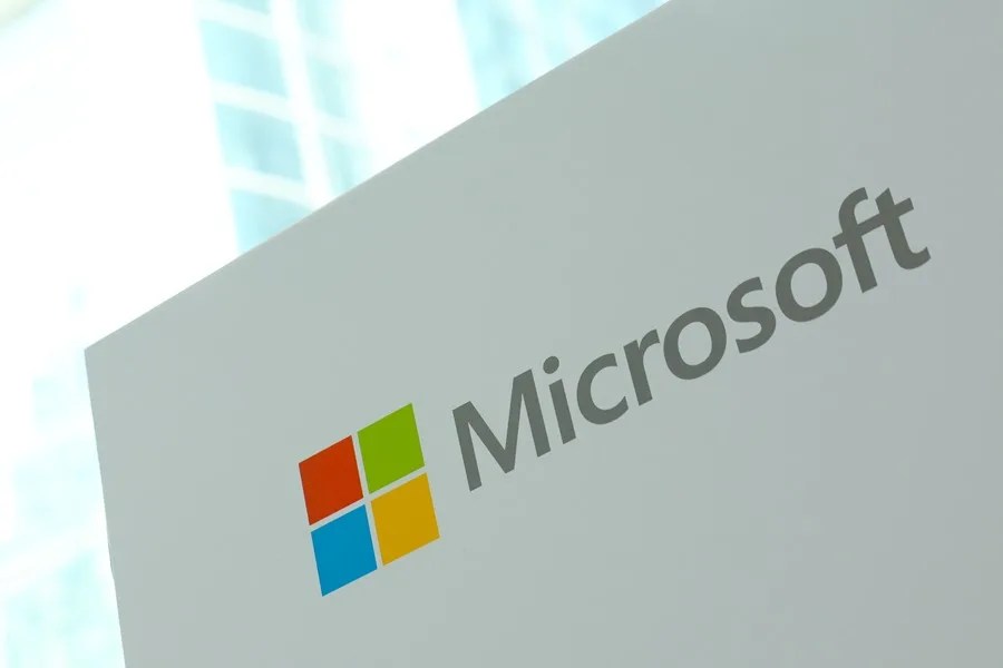 Fotografía de archivo de logotipo de Microsoft. EFE/EPA/Fazry Ismail