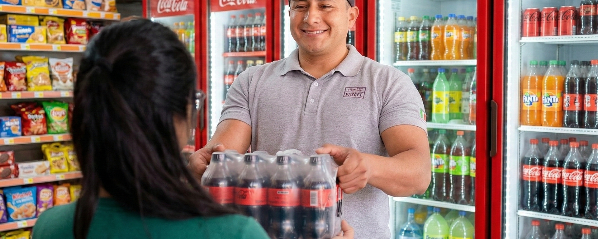 Empleado de Coca Cola