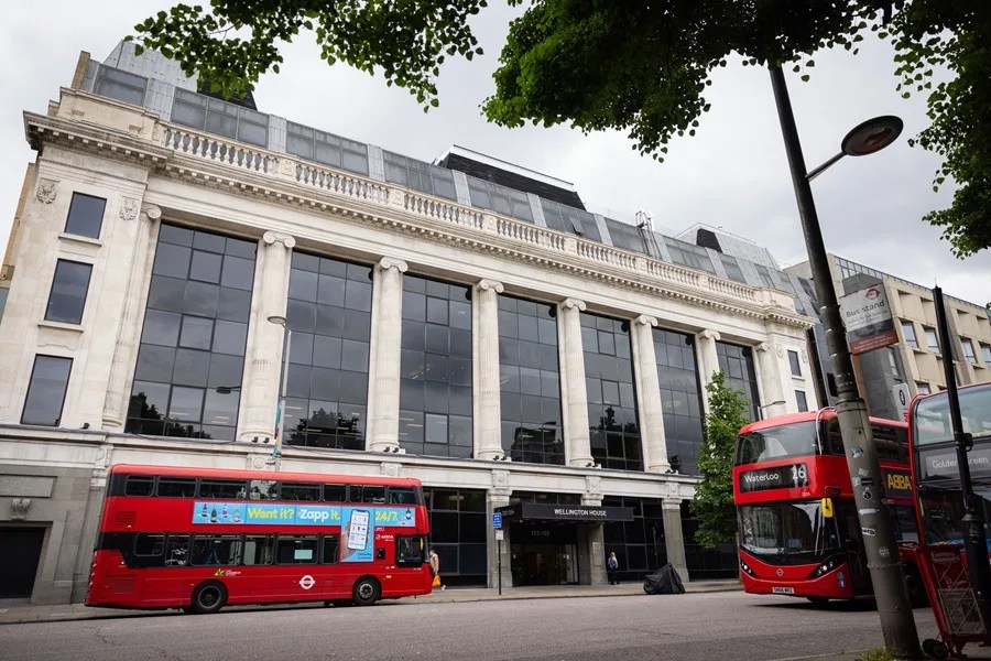 Sede de la Agencia de Seguridad Sanitaria del Reino Unido (UKHSA) en Londres, en una imagen de archivo. EFE/EPA/Tolga Akemen