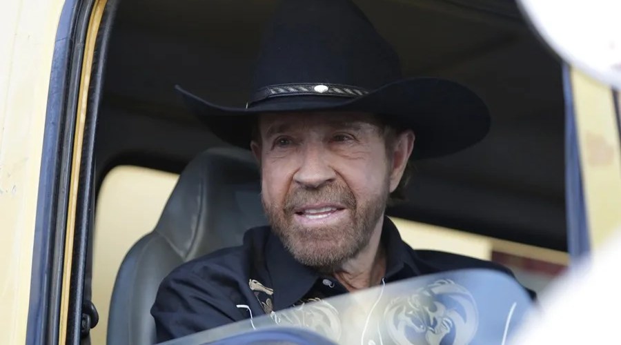 El actor estadounidense, Chuck Norris. EFE/RICARDO MALDONADO ROZO/ Archivo