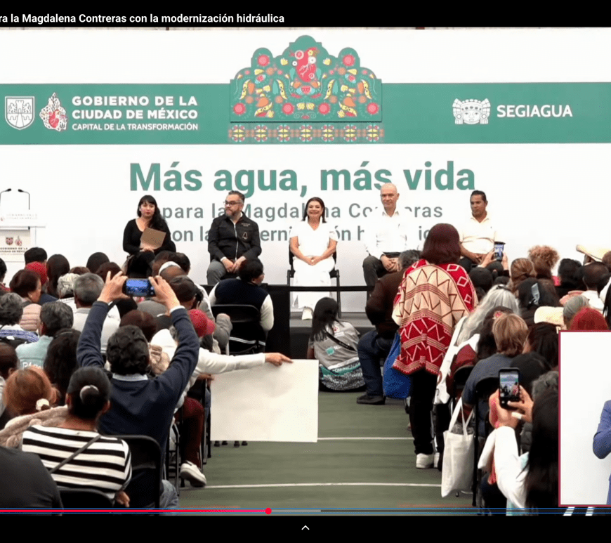 Fernando Mercado y Clara Brugada