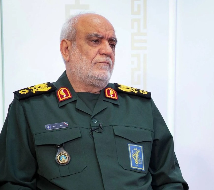 Imagen distribuida por las Fuerzas de Defensa de Israel del jefe de Inteligencia iraní, Mayid Jadamí. EFE/ Fuerzas de Defensa de Israel