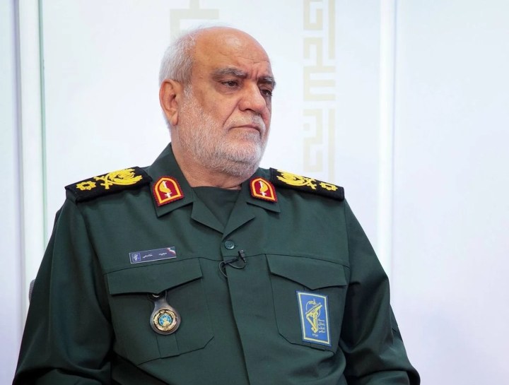 Imagen distribuida por las Fuerzas de Defensa de Israel del jefe de Inteligencia iraní, Mayid Jadamí. EFE/ Fuerzas de Defensa de Israel
