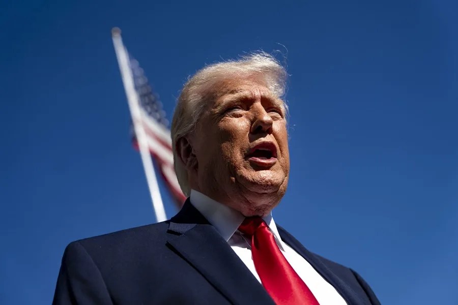 Fotografía de archivo del presidente estadounidense, Donald Trump. EFE/ Bonnie Cash