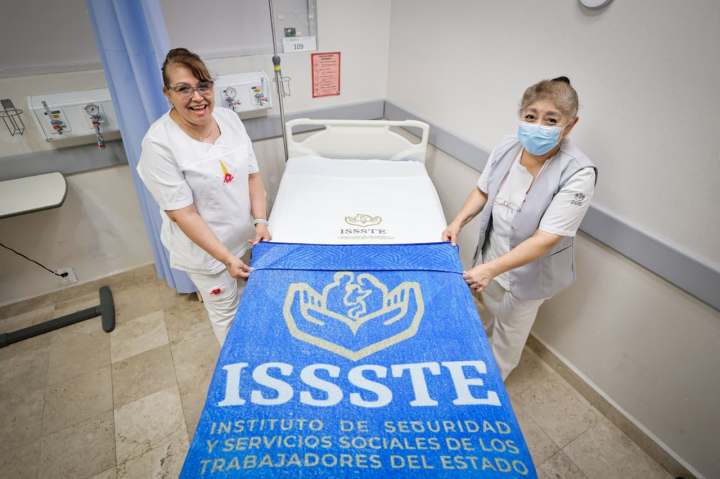 Enfermeras, hospital del ISSSTE
